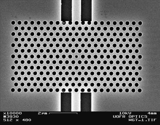 snmek novho detektoru pozen elektronovm mikroskopem (foto University of Rochester)