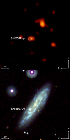 Satellite images of galaxy NGC 2770