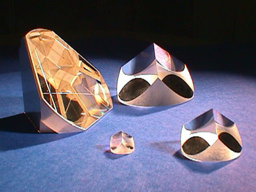 Corner cube prisms