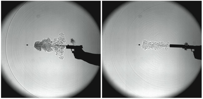 Figure 12. Images from high-speed videos...