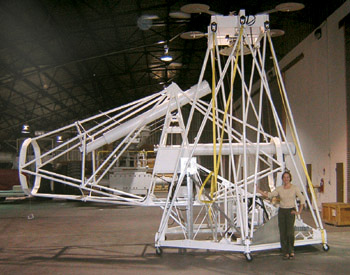 Photo of High Energy Focusing Telescope.