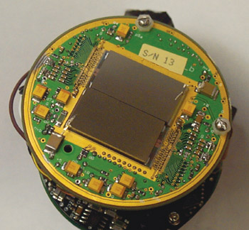 Photo of a solid-state detector.