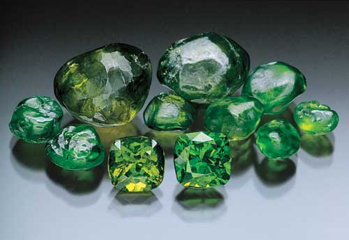 Demantoid photo image