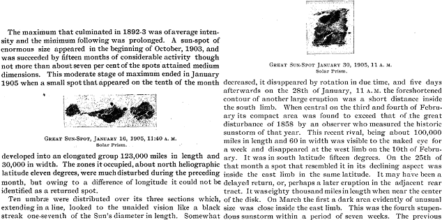 THE GREAT SUN-SPOT OF JULY 17, 1905