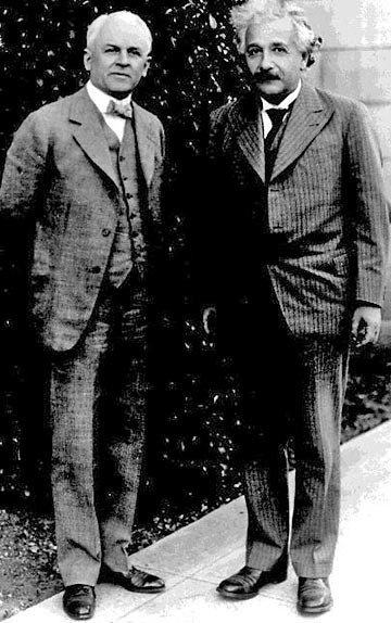 Robert Millikan a Albert Einstein